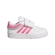 Tênis adidas Hoops 4.0 Cf I - Infantil BRANCO/ROSA