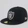 Boné Aba Reta New Era NFL Las Vegas Raiders 5950 - Fechado - Adulto PRETO