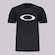 Camiseta Oakley Ellipse Logo - PRETO
