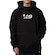 Blusão de Moletom Lost Fogo Fire - Masculino PRETO