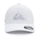 Boné Aba Curva Quiksilver Hologram 3D Logo - Fechado - Adulto BRANCO
