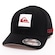Boné Aba Curva Quiksilver Emb Square - Adulto PRETO