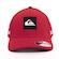 Boné Aba Curva Quiksilver Emb Square - Fechado - Adulto VERMELHO