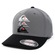Boné Aba Curva Quiksilver Emb Three Logo - Adulto CINZA ESCURO