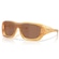 Óculos de Sol Oakley De La Salle Matte Trans Light Curry - Unissex CAQUI