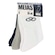 Meia Cano Médio Olympikus 81922 - 3 Pares - Masculina BRANCO/CINZA