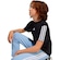 Camiseta Adidas 3s 160 - Infantil PRETO