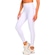 Calça Legging Alto Giro Elástico Personalizado - Feminina BRANCO
