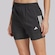 Shorts adidas Own The Run 2 em 1 - Feminino PRETO
