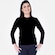 Camisa de Proteção Solar Roupas Térmicas UV50+ - Feminina PRETO