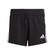 Short adidas 3 Listras FT 280 - Infantil PRETO/BRANCO