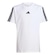 Camiseta adidas 3 Listras - Infantil BRANCO/PRETO