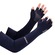 Manguito Longo Térmico Compressão Gold Sports Ice com Dedos Dry II Proteção Solar Uv+50 - 2 pçs PRETO