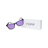 Óculos de Sol Unissex Yopp Polarizado Uv400 Purple Velvet PRETO