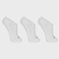 Kit Meia Olympikus Cano Invisível - 3 Pares - Feminino BRANCO