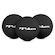 Kit Poker Bolas de Borracha Frescobol N3 - 3 Unidades PRETO