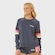 Blusão Rip Curl Las Dalias Raglan Crew Navy - Feminino AZUL