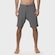 Bermuda Quiksilver Hybrid Fusion - Masculina CINZA ESCURO