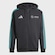 Blusão adidas Capuz Zíper Mercedes AMG Petronas Fórmula 1 Team DNA - Masculino PRETO