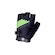 Luva Para Ciclismo Meio Dedo Curto Absolute Outfit Wild Gel PRETO/VERDE
