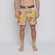 Boardshort Quiksilver Original Scallop Andy 18 Incense Male - Masculino BEGE