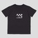 Camiseta Quiksilver Quik Checker Kd - Infantil PRETO