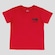 Camiseta Quiksilver Quik Space Logo Kd - Infantil VERMELHO