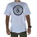 Camiseta Volcom Circle Texture - Masculina BRANCO