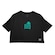 Cropped Grizzly Wavy Tee - Feminino PRETO