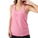 Camiseta Regata Mizuno Spark Big Logo Mescla - Feminina ROSA BEBE
