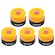 Overgrip Pro Beach Tennis Pack 05 Unidades Shark LARANJA