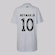 Camisa do Santos Umbro I 2025 10 Neymar Jr - Infantil BRANCO