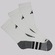Kit Meia adidas Performance 3 Pares Cano Alto - 36 - 46 - Adulto BRANCO
