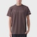 Camiseta Champion Bordado Script Coffee - Masculina MARROM