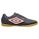 Chuteira Futsal Umbro Class Footballer Adulto PRETO/VERMELHO