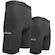 Kit 2 Short Térmico Fristyle Segunda Pele Ciclista Com Proteção Uv - Adulto - Masculino PRETO