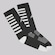 Kit Meia Kappa 3 Pares Performance Cano Alto - Tamanho - 38 - 43 - Adulto PRETO