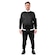 Agasalho Mizuno Root IIIM - Masculino PRETO/BRANCO
