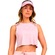 Camiseta Regata Alto Giro Refletiva - Feminina ROSA