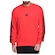 Blusão de Moletom adidas Essentials sem Capuz Três Listras - Masculino VERMELHO/PRETO