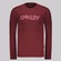 Camiseta Manga Longa Oakley Mark II - Masculina VERMELHO