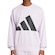 Blusão de Moletom adidas Big Logo sem Capuz - Masculino LILAS