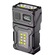 Mini Lanterna Gold Sports Led Cob Luz Dupla Super Brilhante Usb 180° Com Imã PRETO