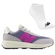 Tênis New Balance 370V1 + Par de Meia - Feminino CINZA/ROXO