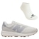 Tênis New Balance 370V1 + Par de Meia - Feminino OFF WHITE