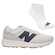Tênis New Balance 370V1 + Par de Meia - Masculino BEGE/PRETO