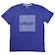 Camiseta Oakley Coral Organic Box SS Tee - Masculina ROXO/AZUL