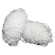 Par de Rede de Futebol de Campo Fio 2mm Nylon Master BRANCO