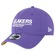Boné Aba Curva New Era 920 Los Angeles Lakers NBA Institutional Style - Adulto ROXO