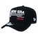 Boné Aba Curva New Era 9FORTY A-Frame Institucional Style NBA - Adulto PRETO